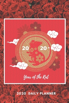 Paperback 2020 Daily Planner: Year of the Rat: Chinese Zodiac Book