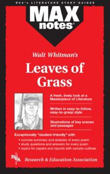 Paperback Leaves of Grass (Maxnotes Literature Guides) Book