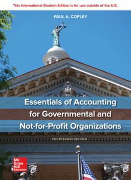 Paperback Essentials of Accounting for Governmental and Not-for-Profit Organizations Book