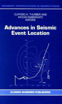 Hardcover Advances in Seismic Event Location Book