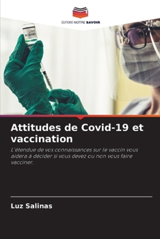 Paperback Attitudes de Covid-19 et vaccination [French] Book