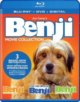 Blu-ray The Benji Movie Collection Book