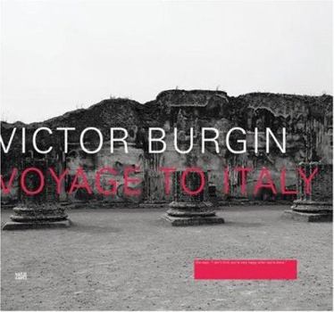 Hardcover Victor Burgin: Voyage to Italy Book