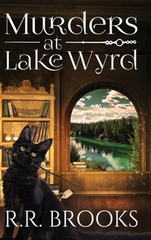 Hardcover Murders at Lake Wyrd [Large Print] Book