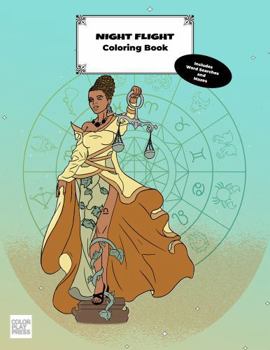Paperback Night Flight Coloring Book