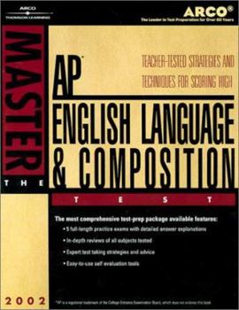 Paperback Master AP English Lang & Composition 1E (MASTER THE AP ENGLISH LANGUAGE & COMPOSITION TEST) Book