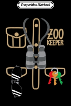 Composition Notebook: Zoo Keeper Zoologist Costume Kids Animal Gift  Journal/Notebook Blank Lined Ruled 6x9 100 Pages