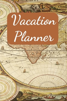 Paperback Vacation Planner: Go Where The Road Takes You!! Book