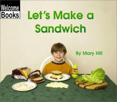 Hardcover Let's Make a Sandwich Book