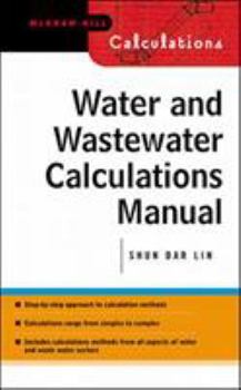 Paperback Water and Wastewater Calculations Manual Book