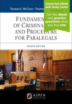 Paperback Fundamentals of Criminal Law and Procedure for Paralegals: [Connected eBook with Study Center] Book