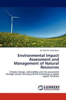 Paperback Environmental Impact Assessment and Management of Natural Resources Book