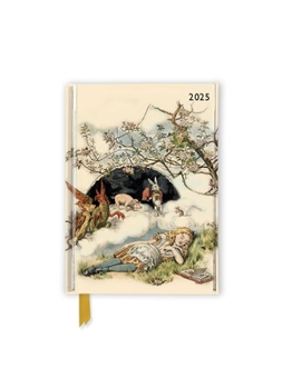 Hardcover British Library: Alice Asleep 2025 Luxury Pocket Diary Planner - Week to View Book