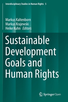 Paperback Sustainable Development Goals and Human Rights Book