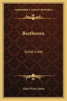 Paperback Beethoven: Great Lives Book