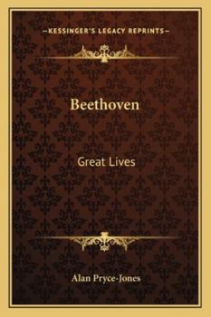 Paperback Beethoven: Great Lives Book