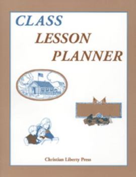 Paperback Class Lesson Planner Book