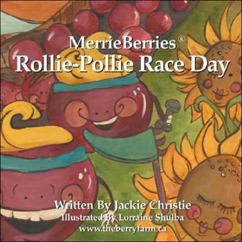 Paperback Merrieberries (R) Rollie-Pollie Race Day Book