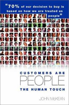 Hardcover Customers Are People ... the Human Touch Book