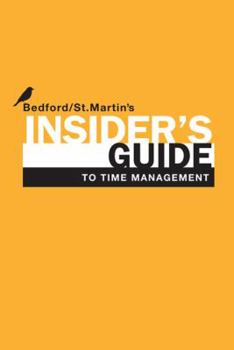 Paperback Insider's Guide to Time Management Book