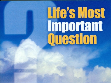 Paperback (Niv) Life's Most Important Question Book