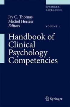 Hardcover Handbook of Clinical Psychology Competencies Book