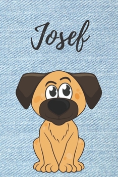 Personalisiertes Notizbuch - Hunde Josef: DIN A5, 120 blanko Seiten (German Edition)