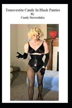 Paperback Transvestite Candy in Black Panties Book