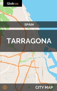 Paperback Tarragona, Spain - City Map Book