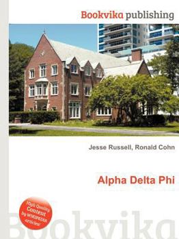 Paperback Alpha Delta Phi Book