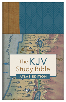 Hardcover The KJV Study Bible: Atlas Edition [neutral] Book