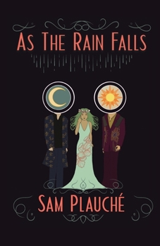 Paperback As The Rain Falls [Large Print] Book