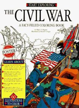Paperback Civil War Coloring Book (Start Exploring) Book