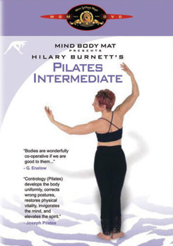 DVD Hilary Burnett's Pilates Intermediate Book