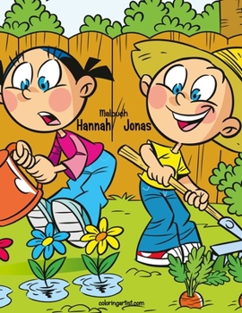 Paperback Malbuch Hannah und Jonas 1 [German] Book