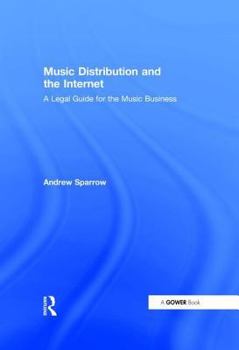 Hardcover Music Distribution and the Internet: A Legal Guide for the Music Business Book
