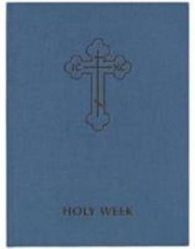 Hardcover Holy Week Book