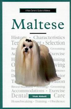 Hardcover A New Owner's Guide to Maltese Book