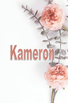 Kameron: Personalized Lined Journal Notebook