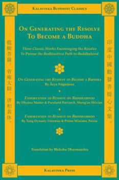 Paperback On Generating the Resolve to Become a Buddha Book