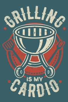 2020 Week To View Dated Planner Diary: 6x9 Inches Paperback BBQ Barbecue Grilling Is My Cardio