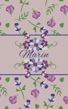 Paperback Marin: Small Personalized Journal for Women and Girls Book