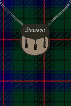 Dawson Clan Tartan Journal/Notebook