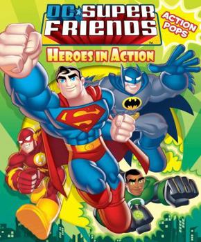 Hardcover Heroes in Action Action Pops Book