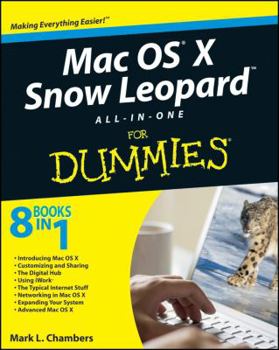 Paperback Mac OS X Snow Leopard All-In-One for Dummies Book