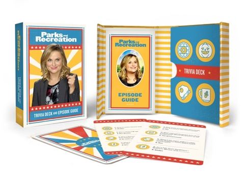 Cards Parks and Recreation: Trivia Deck and Episode Guide Book