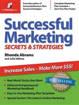 Paperback Successful Marketing: Secrets & Strategies Book