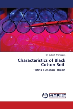 Paperback Characteristics of Black Cotton Soil Book