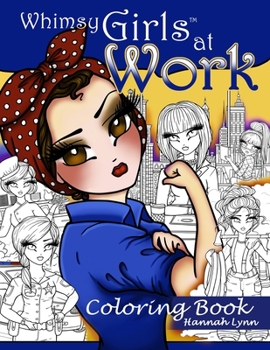 Paperback Whimsy Girls at Work Coloring Book