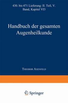 Paperback Handbuch Der Gesamten Augenheilkunde [German] Book